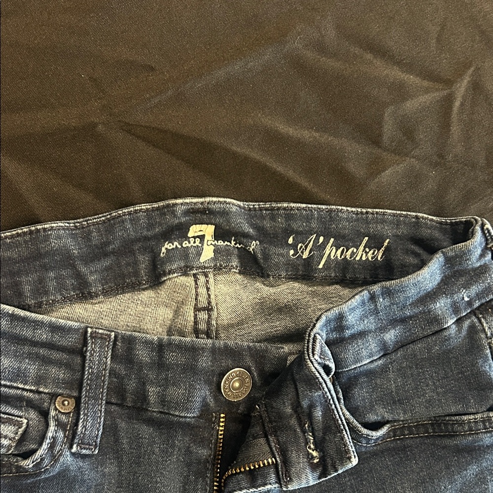 7 For All Mankind Dark Wash Jeans
